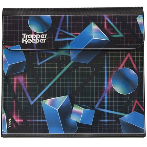This original Trapper Keeper keeps the 80s and 90s vibe alive And you'll go wild for this awesome Trapper Keeper in a fun animal print. . Trapper keeper binder